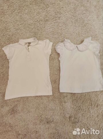 Блузка, поло для девочки