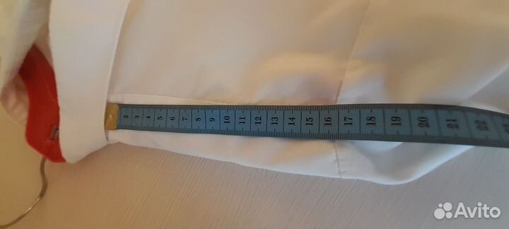 Рубашка белая мужская 50 размера