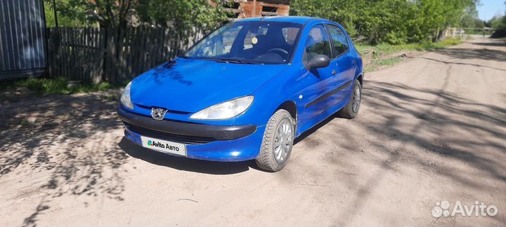 Peugeot 206 1.1 МТ, 2000, 170 974 км