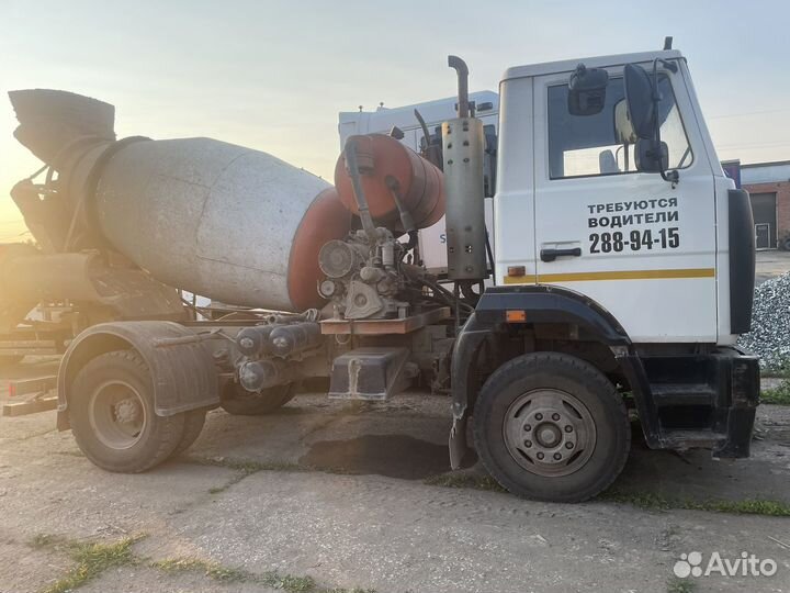 Водитель на маз (абс-2) автобетоносмеситель