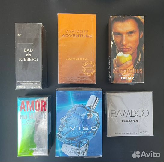 Dkny Cacharel Bamboo Iceberg Davidoff Viso origin