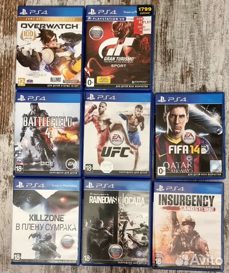 Игры PS 4