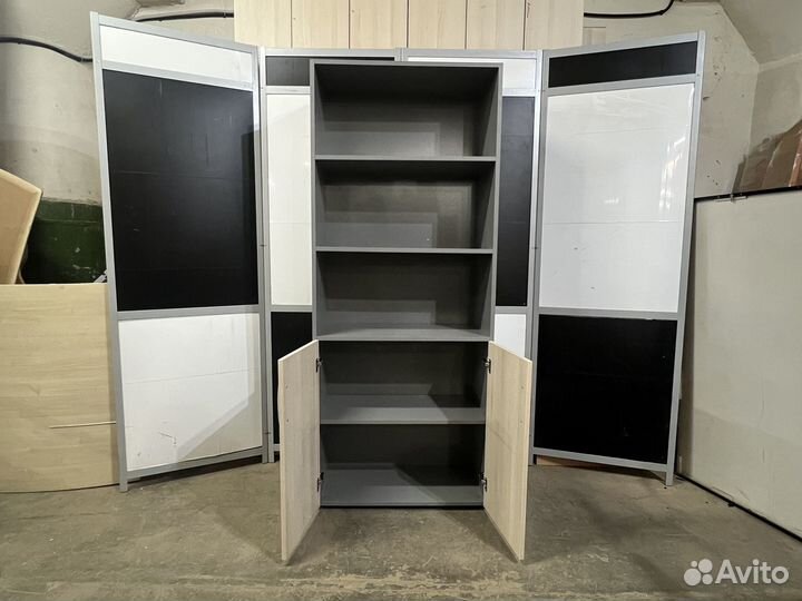 Шкаф с полками 80х42х197см п02272