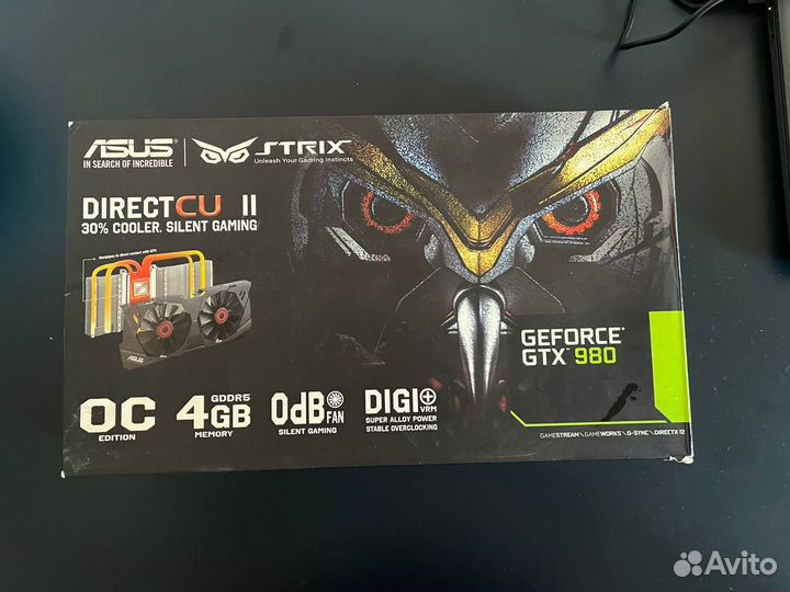 Asus strix GTX 980 DirectCU II OC