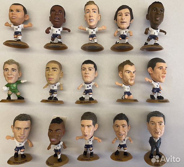 Фигурки футболистов Футбольная команда Soccerstarz