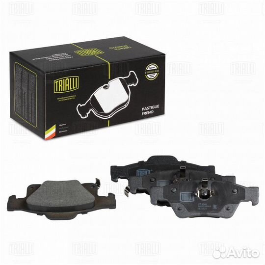 Колодки тормозные jeep grand cherokee 10- диск