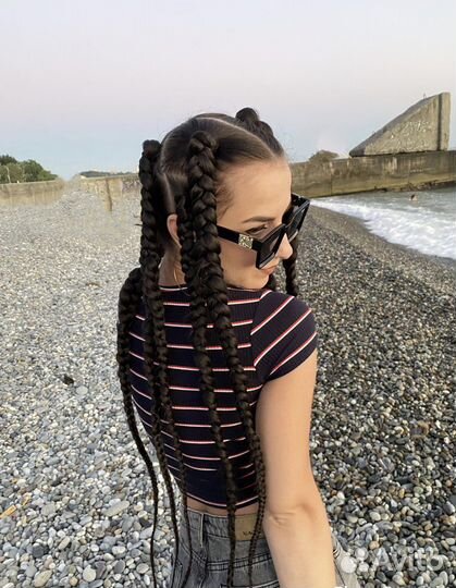 Афрохвосты, брейды, боксерские косы