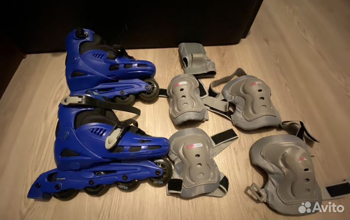 Детские ролики и защита