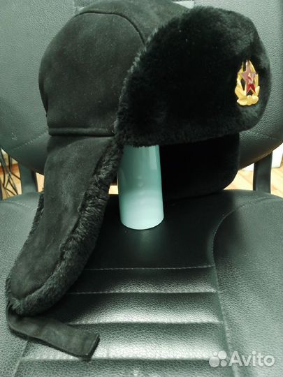 Мужская шапка ушанка