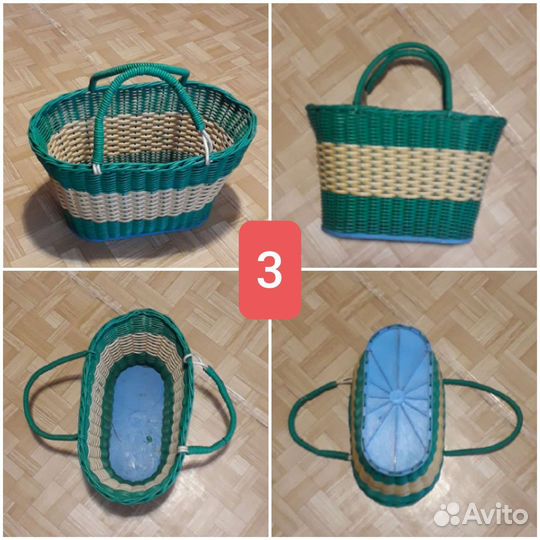 Корзины плетёные из лозы