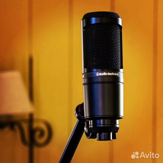 Audio-Technica AT2020 новый студийный микрофон
