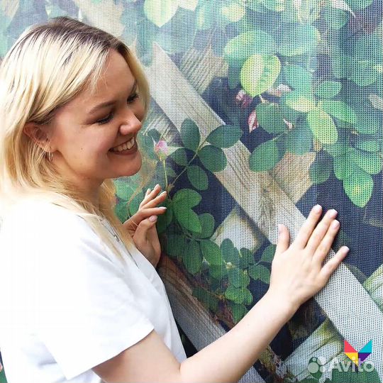 Универсальный фотофасад Яркая жизнь (Садовые цветы