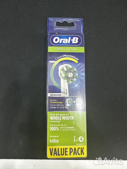 Насадки для электрической зубной щетки Oral-B 4 шт