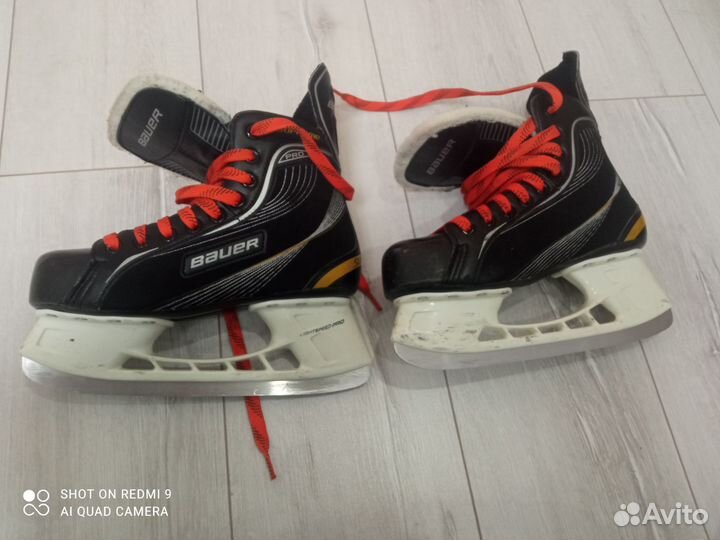 Хоккейные коньки bauer размер 39.5