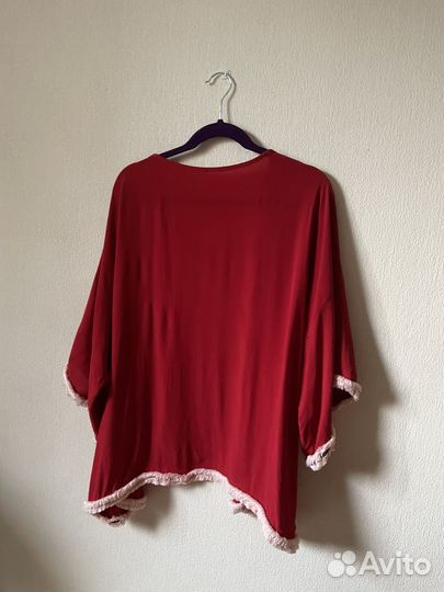 Рождественнская накидка болеро