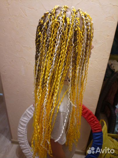 Плетение волос. Афрокосы детям