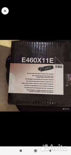 Картридж Lexmark E460X11E