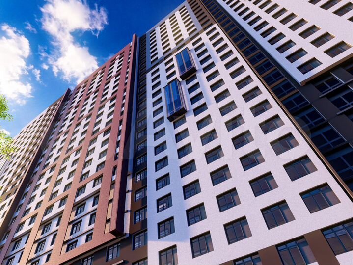 3-к. квартира, 51 м², 6/27 эт.