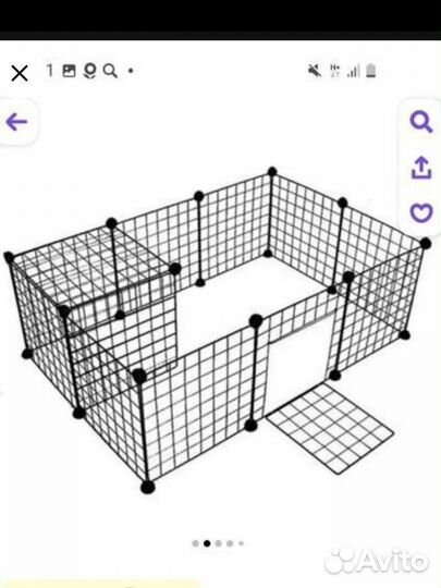 Вольер для щенков