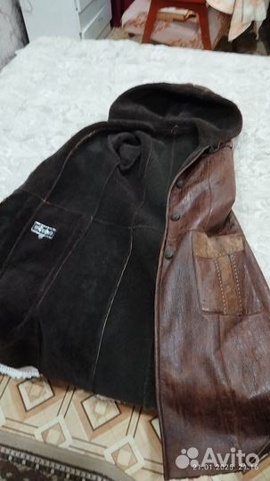 Дубленка женская 46 48 длинная