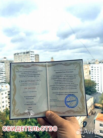 Обучение, удостоверение, корочки