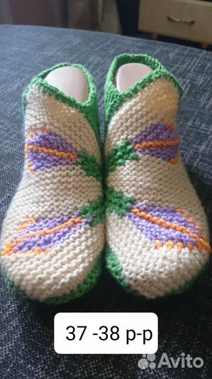 Носочки вязаные