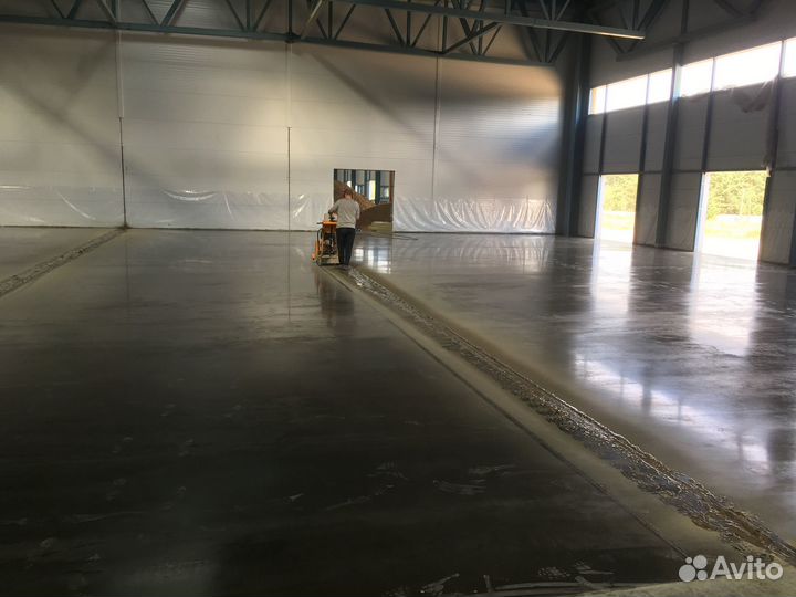 Промышленные бетонные, топинговые, полимерные полы