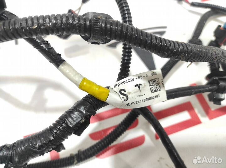 Электропроводка заднего подрамника Tesla Model S