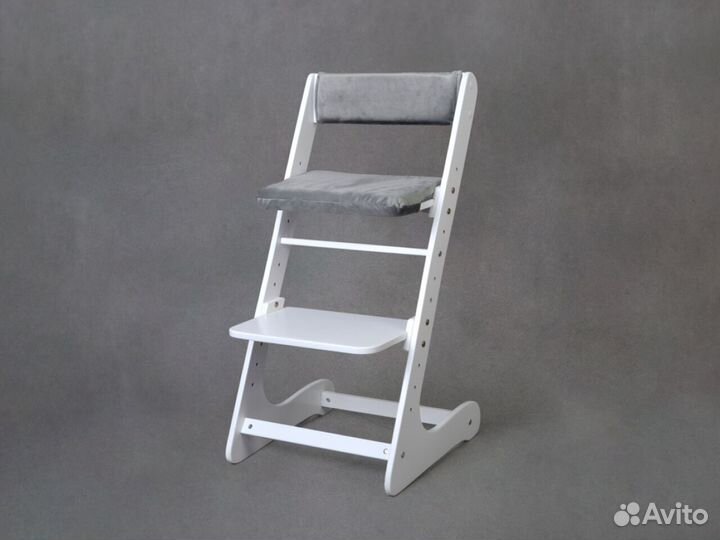 Белый растущий стул