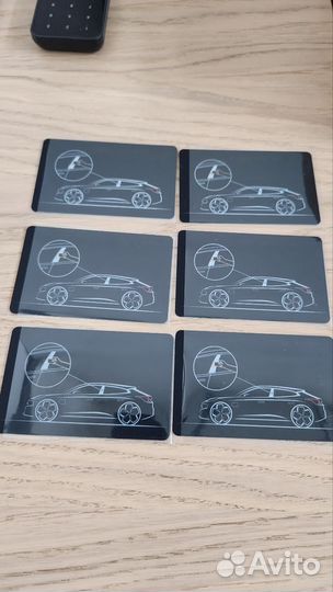 Ключ карты на Zeekr 001