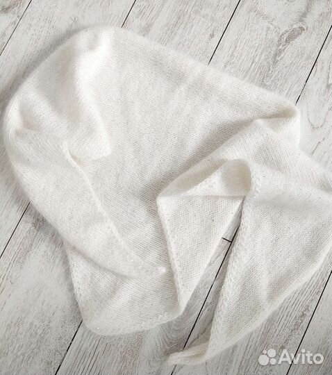 Пуховый платок косынка пух норки