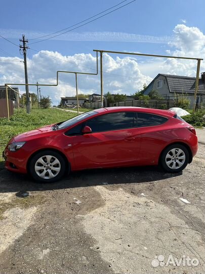 Opel Astra GTC 1.4 AT, 2013, 173 000 км