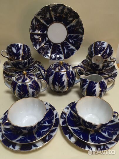 Чайный сервиз лфз Зимний вечер