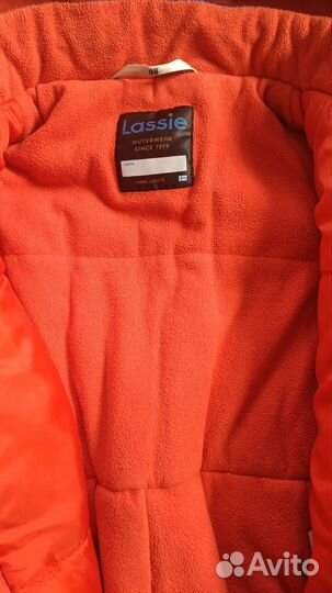 Зимний комбинезон lassie 98 для мальчика