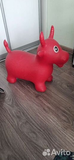 Ослик прыгучий, мотоцикл детский