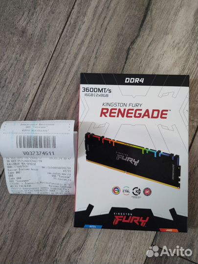 Kingston fury renegade ddr4 16gb