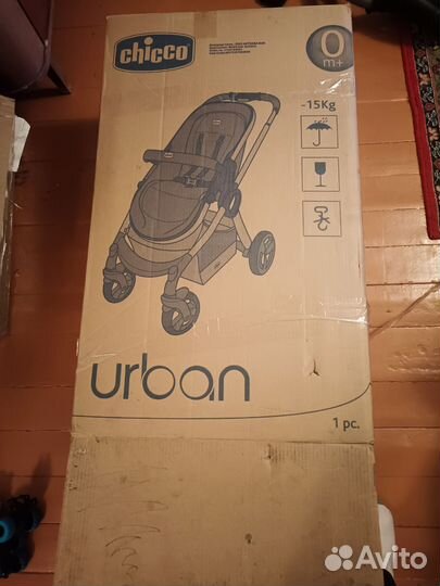 Коляска 2 в 1 chicco urban