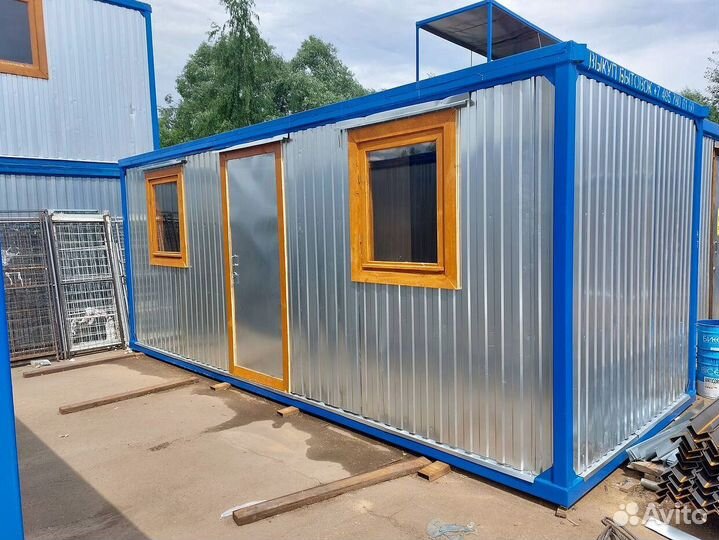 Вагончик для проживания новый распашонка