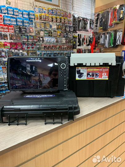 Эхолот Humminbird Helix 8X chirp MSI+GPS G3N