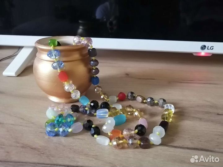 Бусы длинные 