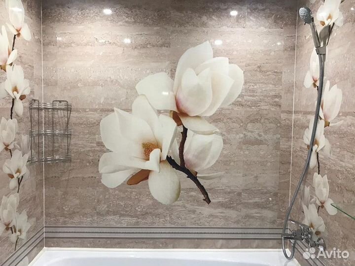 Отделка ванны и туалета пвх панелями