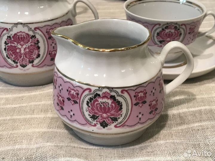 Сервиз чайный фарфор СССР Рига