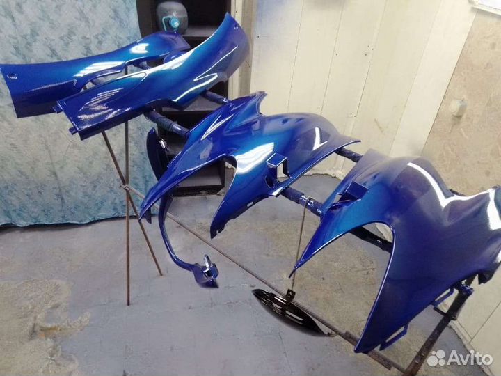 Покраска мотоциклов,скутеров