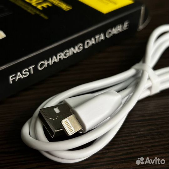 USB-кабель hoco X1, 1 метр для iPhone, белый