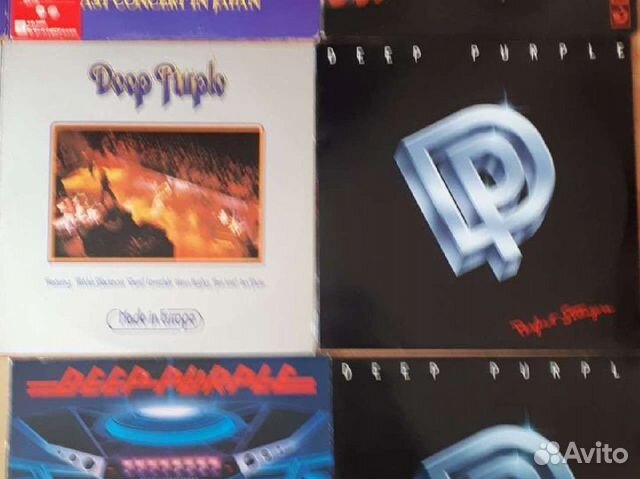 Винил. deep purple. Japan press. USA Press