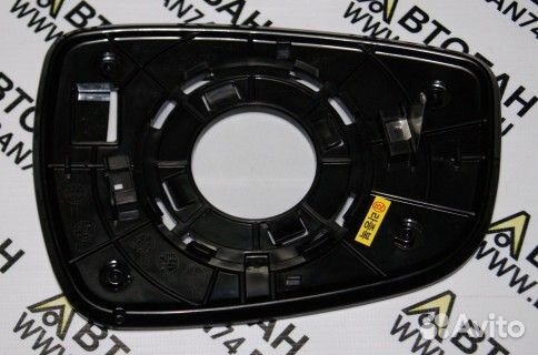 Зеркальный элемент левый без обогрева Solaris hyun