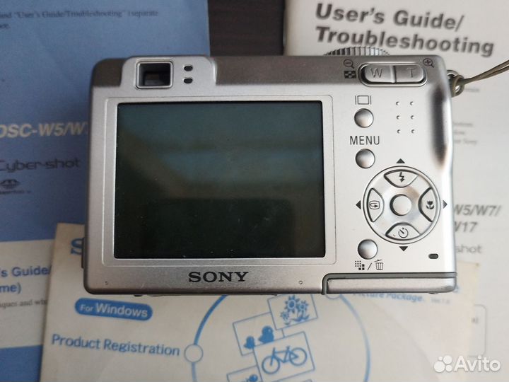 Компактный фотоаппарат sony cyber shot