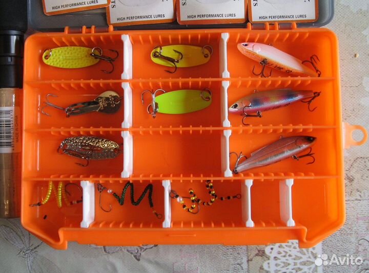 Комплект для рыбалки-Зима-Форель-Хищник