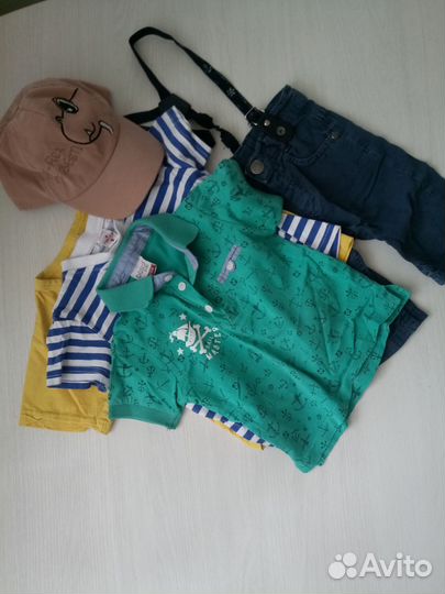 Комплекты шорты и футболки, шорты и рубашка