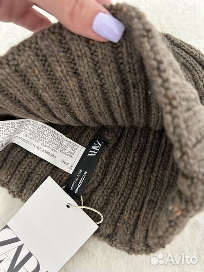 Шапка zara 54/56